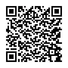 QR код за телефонен номер +12152584236