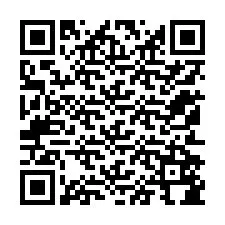 Código QR para número de telefone +12152584243