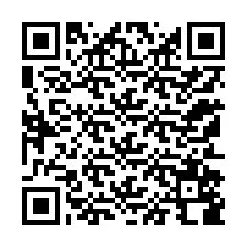 QR код за телефонен номер +12152588544