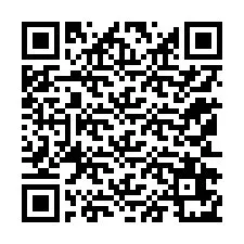 Código QR para número de telefone +12152671532