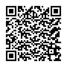 電話番号のQRコード +12152674031