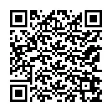 QR-koodi puhelinnumerolle +12152675425