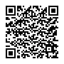 QR-код для номера телефона +12152675646