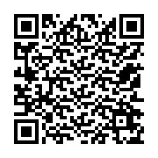 QR-koodi puhelinnumerolle +12152675647