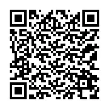 QR-код для номера телефона +12152678620