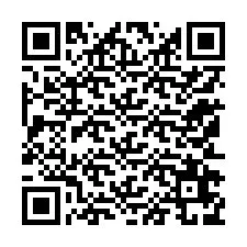 QR-код для номера телефона +12152679536