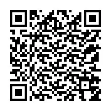 Código QR para número de telefone +12152754480