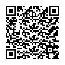 QR-код для номера телефона +12152754481