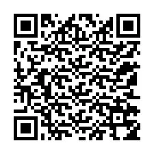 QR Code สำหรับหมายเลขโทรศัพท์ +12152754484