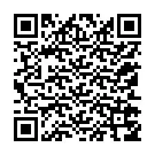 QR-code voor telefoonnummer +12152756818