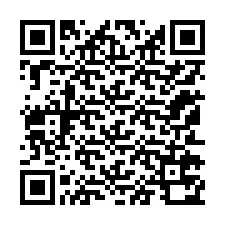 QR-koodi puhelinnumerolle +12152770855