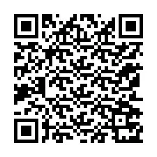 Kode QR untuk nomor Telepon +12152771342