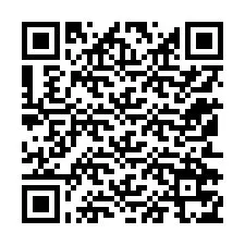 QR-код для номера телефона +12152775646