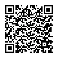 Código QR para número de teléfono +12152779576