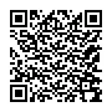 QR-koodi puhelinnumerolle +12152794375