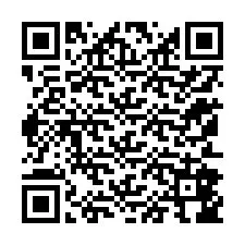 QR-code voor telefoonnummer +12152846812