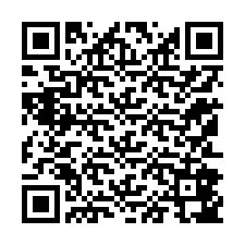 Codice QR per il numero di telefono +12152847872