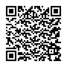 Kode QR untuk nomor Telepon +12152924302