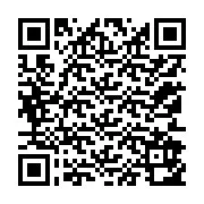 Código QR para número de teléfono +12152952909