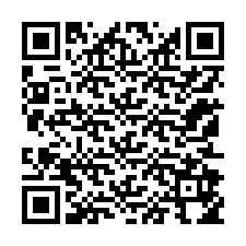 QR-код для номера телефона +12152954185