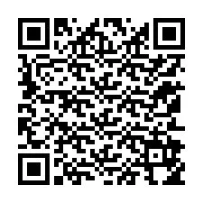 QR-koodi puhelinnumerolle +12152954442