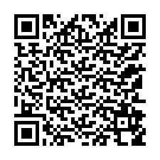 Código QR para número de teléfono +12152958554