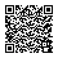 Kode QR untuk nomor Telepon +12152980912