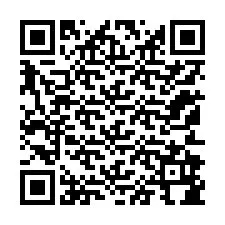 QR-код для номера телефона +12152984105