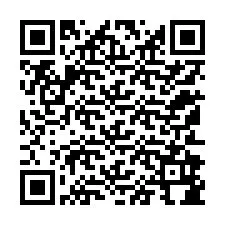 QR код за телефонен номер +12152984154