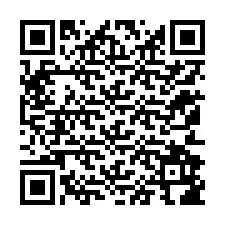 QR-code voor telefoonnummer +12152986702