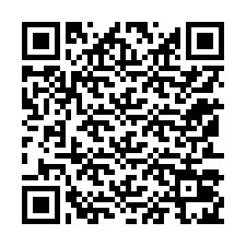 Kode QR untuk nomor Telepon +12153025456