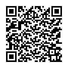 Código QR para número de telefone +12153161314