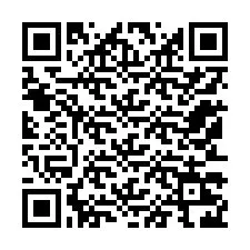 QR-koodi puhelinnumerolle +12153226437