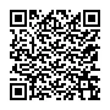 QR-код для номера телефона +12153264546