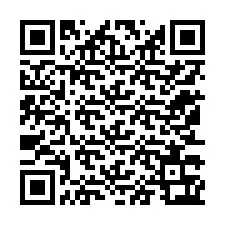 Código QR para número de teléfono +12153363596