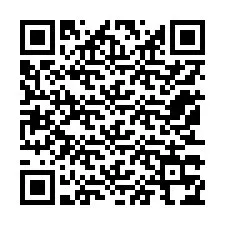 QR-code voor telefoonnummer +12153374497