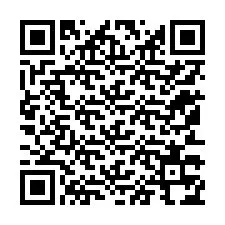 QR-код для номера телефона +12153374512