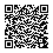 QR-код для номера телефона +12153442334