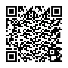 Código QR para número de telefone +12153442362