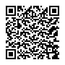 QR-код для номера телефона +12153586605