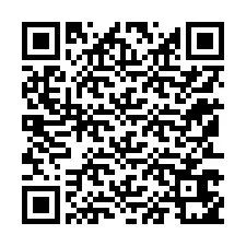 QR-koodi puhelinnumerolle +12153651162