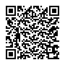 QR Code สำหรับหมายเลขโทรศัพท์ +12153670096