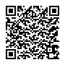 QR-koodi puhelinnumerolle +12153670878