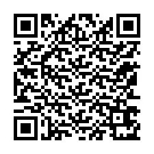 Código QR para número de teléfono +12153671266