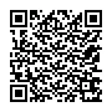 Código QR para número de telefone +12153671287