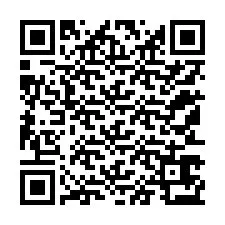 QR-koodi puhelinnumerolle +12153673830