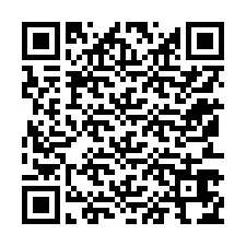 Código QR para número de telefone +12153674806