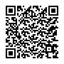 Código QR para número de telefone +12153678486