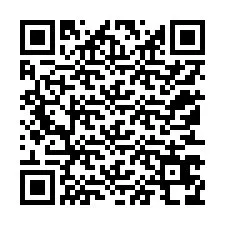 Código QR para número de teléfono +12153678488