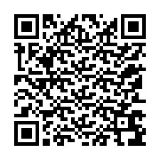 QR-koodi puhelinnumerolle +12153696158